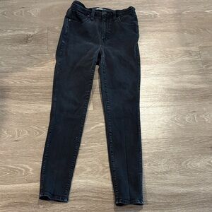 Madewell Women's Black Skinny Jeans
